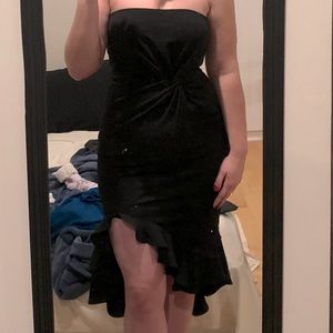 Semi-formal black dress